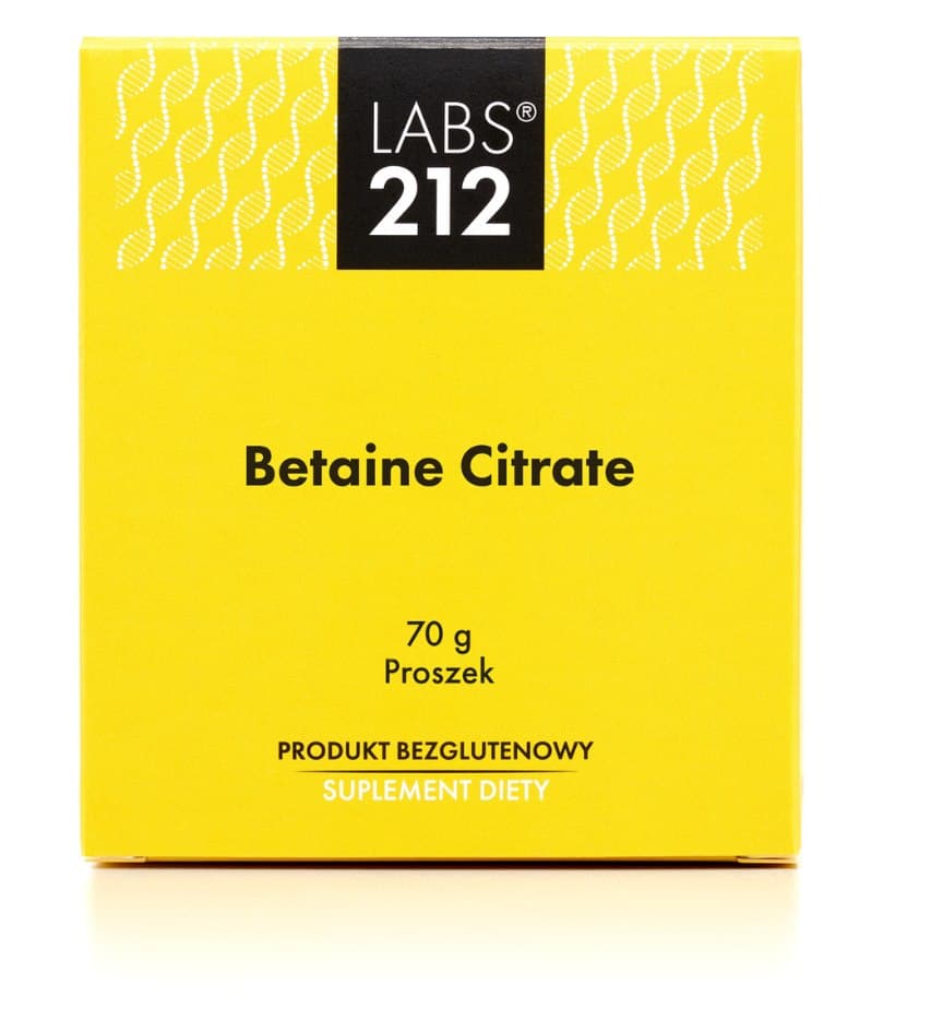 Labs212 Betaine Citrate 500 mg - 140 capsules – LABS 212 packaging