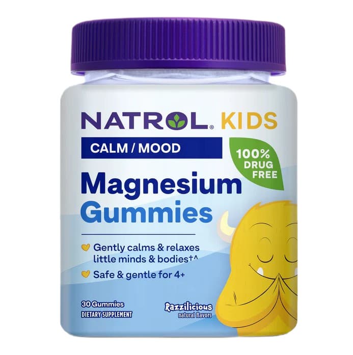 Natrol - Kids Magnesium Gummies - 30 Gummies – Natrol förpackning