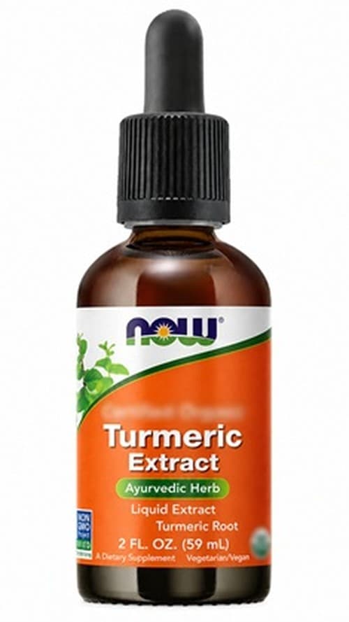 NOW Foods - Turmeric Extract - 59 ml – packaging