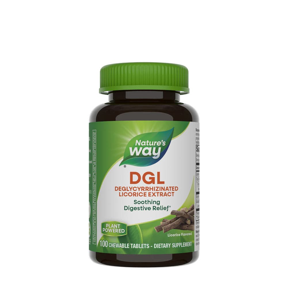 Nature's Way DGL 75 mg - 100 tuggtabletter