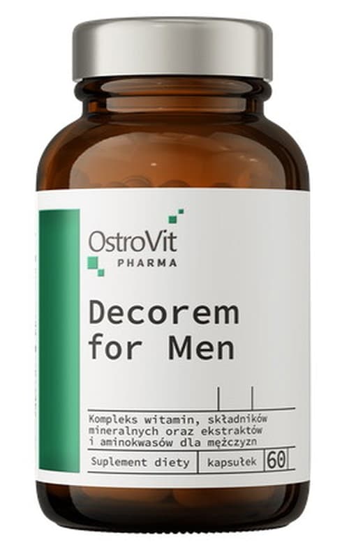 OstroVit - Decor For Men - 60 kapslar