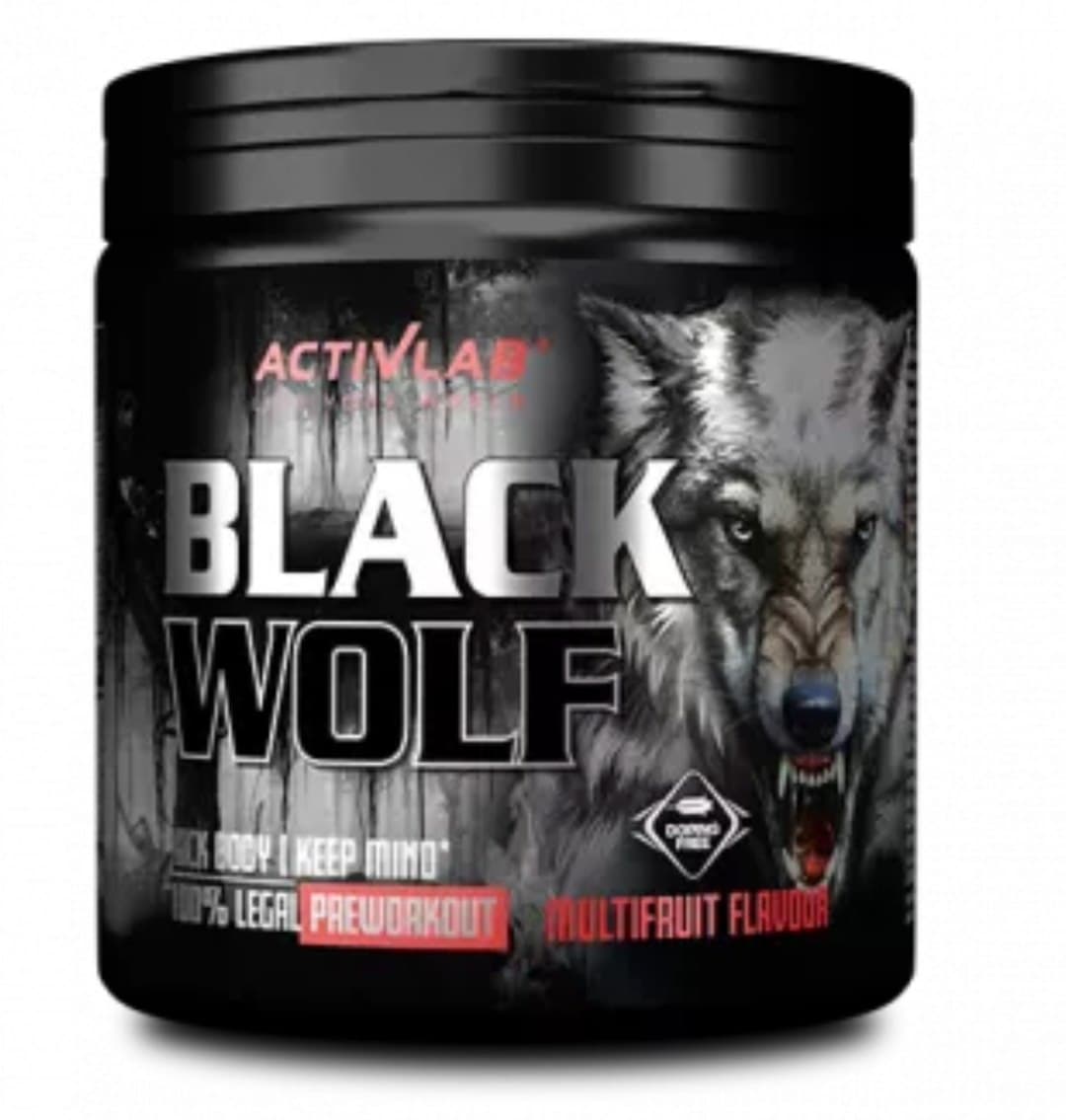 ActivLab Black Wolf med multifrugt smag 300g – Activlab emballage