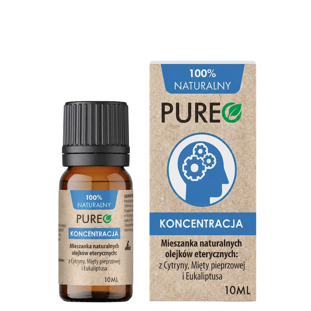 PUREO Koncentracja - natuurlijke etherische oliemix 10 ml