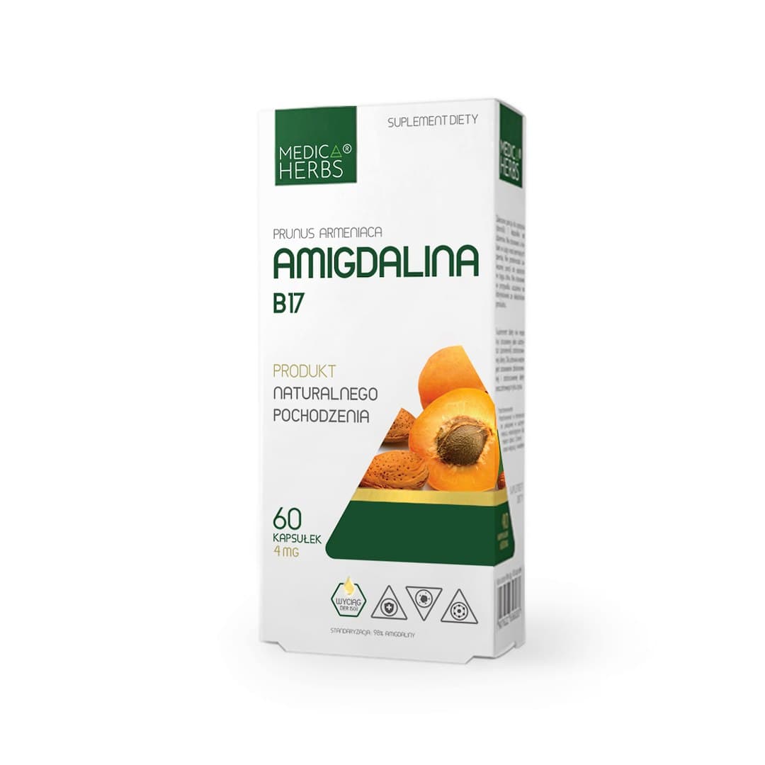 Medica Herbs - Amigdalina B17 - 60 Kapseln