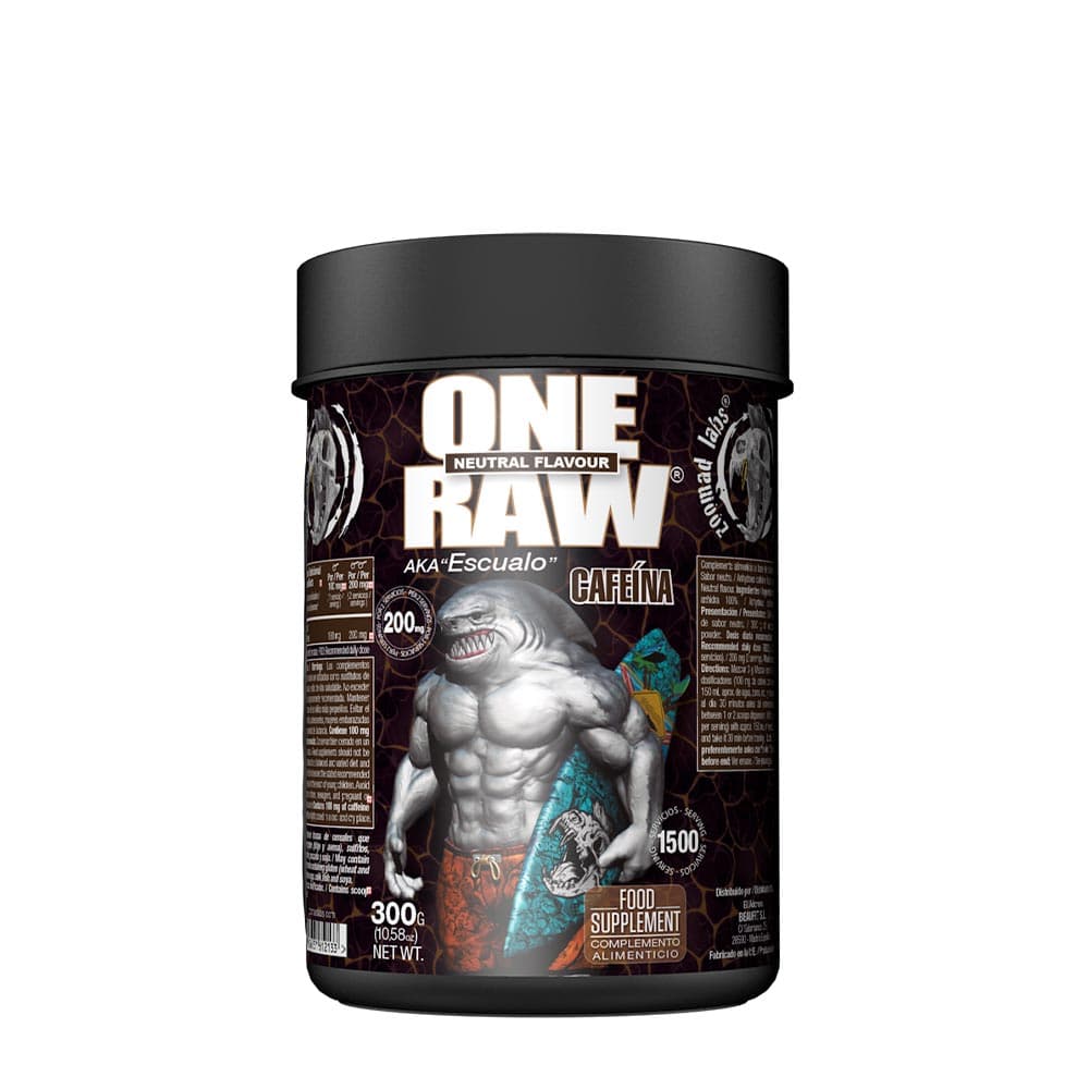 Zoomad Labs - One Raw Caffeine - 300g – Zoomad Labs emballage