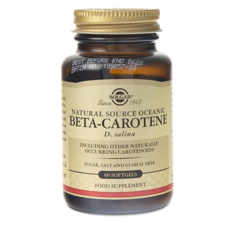 Solgar Naturalny Beta Caroteen 7,5 mg 60 capsules
