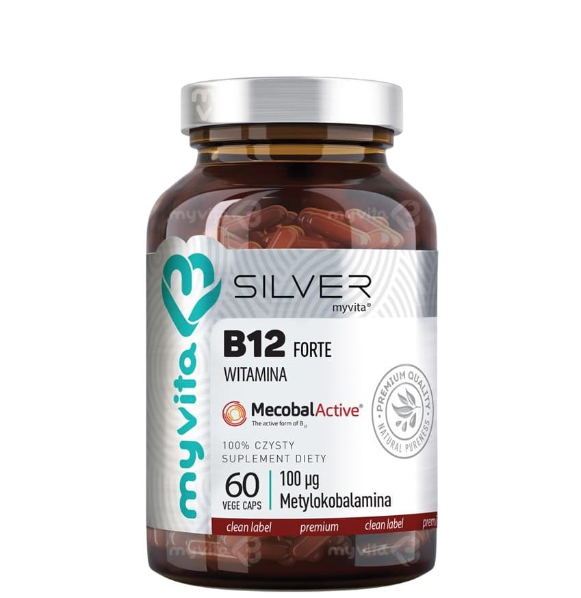 MyVita - Vitamina B12 100mcg Metilcobalamina – MyVita embalagem