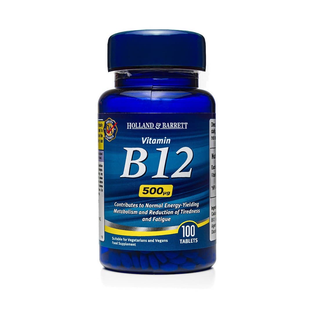 Holland & Barrett - Vitamin B12 – Holland & Barrett packaging