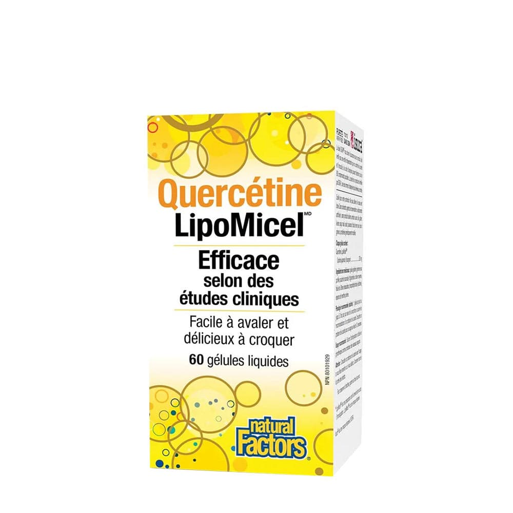 Natural Factors Quercetin Liposomal 250mg kapslar – Natural Factors förpackning