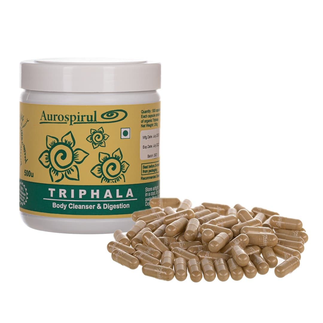 Aurospirul - Triphala - Complément digestif à base de plantes