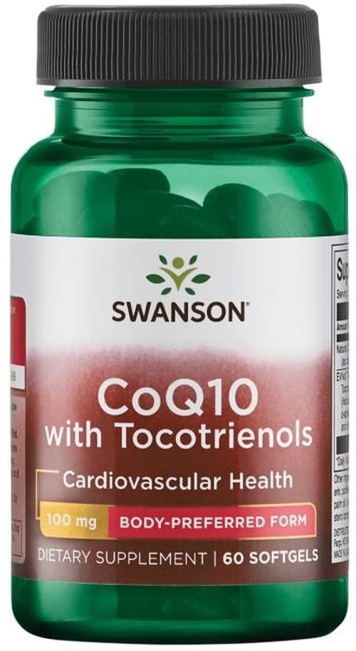 Swanson - CoQ10 with Tocotrienols 100 mg kapsułki – Swanson packaging