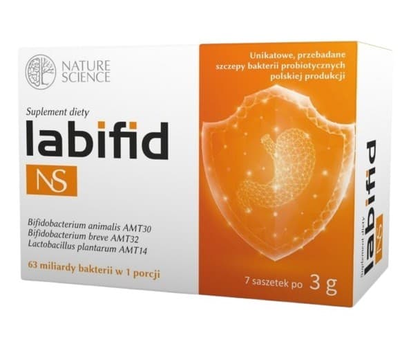 Nature Science Labifid NS - poudre probiotique 21g – Nature Science emballage