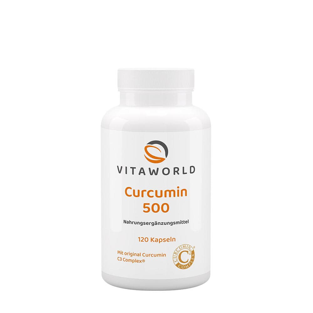 Vitaworld Curcumin - 500 gélules – Vitaworld emballage
