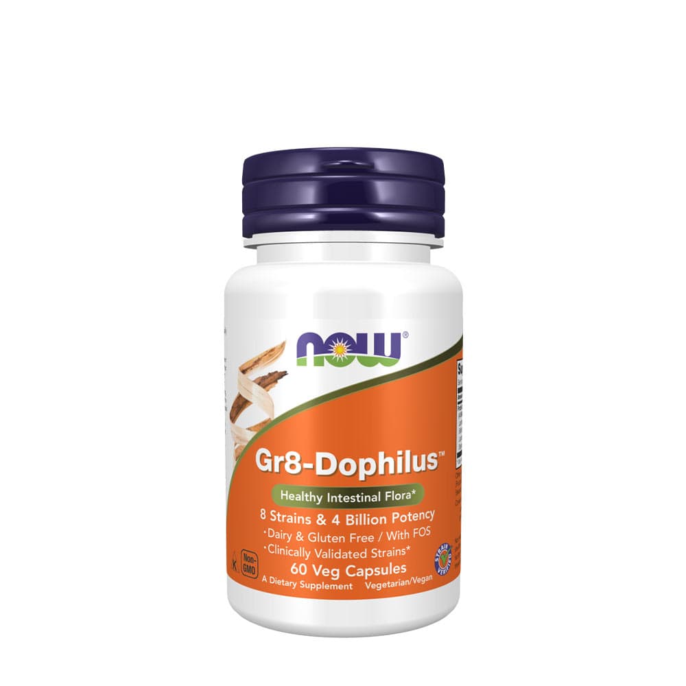 NOW Foods - Gr8-Dophilus – NOW Foods packaging