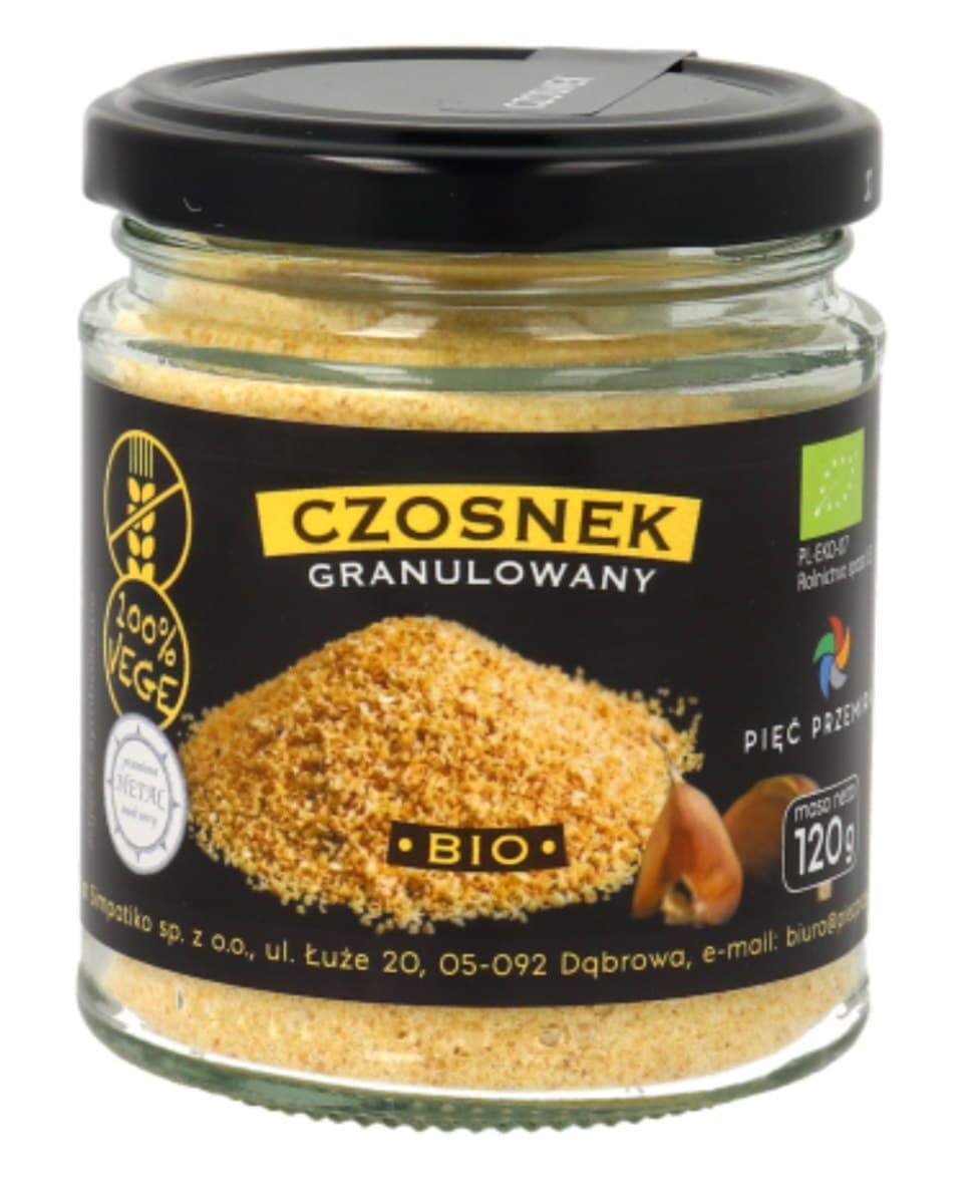 Pięć Przemian - Hvidløg Granulat – Pięć Przemian embalagem