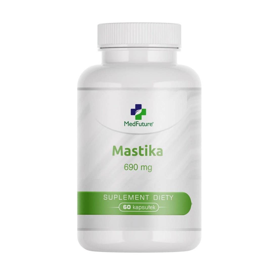 MedFuture Mastika 690mg 60 capsules – MedFuture packaging