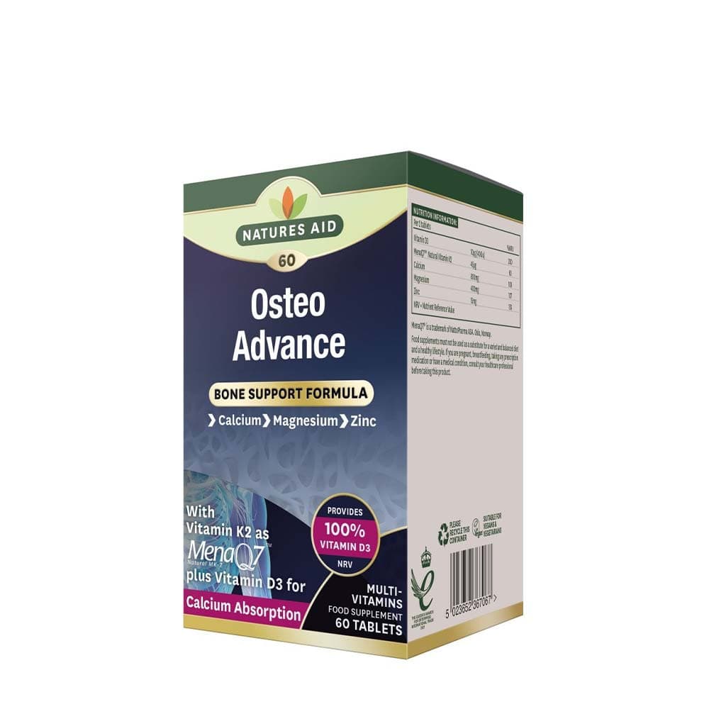 Natures Aid - Osteo Advance - 60 Tabs