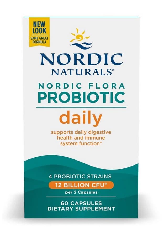Nordic Naturals - Nordic Flora Probiotic Daily - 60 kapslar