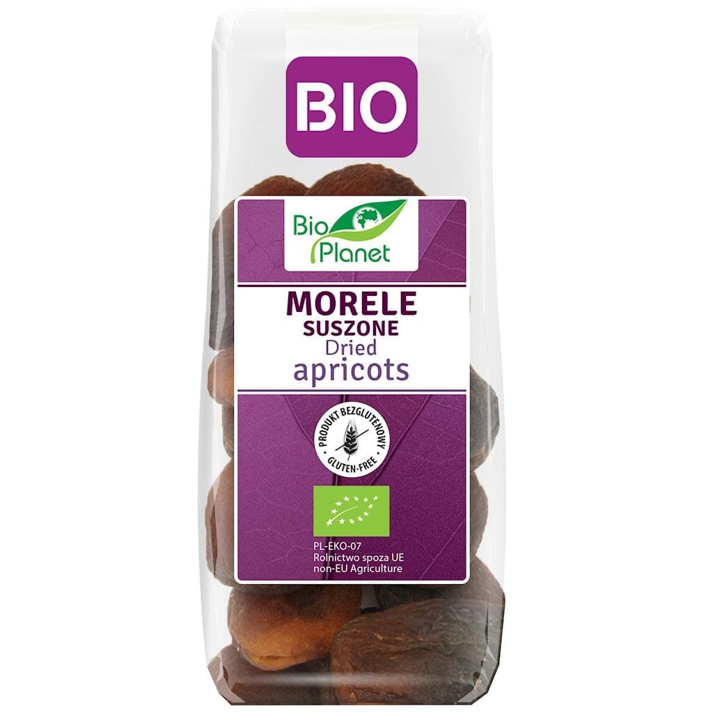 Bio Planet - Ekologiczne suszone morele bezglutenowe 150g