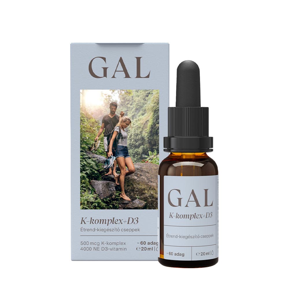 GAL K-Complex+D3 Drops 20ml – Vitamin D3 och K-komplex i droppform