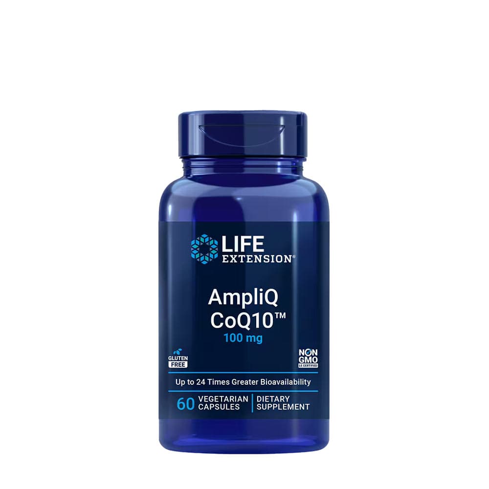 Life Extension AmpliQ CoQ10 100 mg - 60 Veg Caps – Life Extension empaque