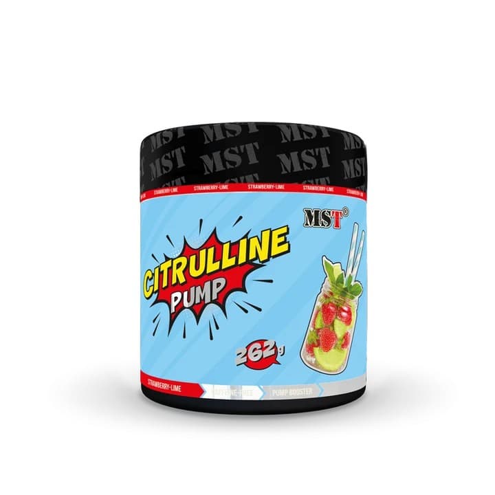 MST - Citrullin Pump - Jordgubb och lime, 262 g – MST förpackning