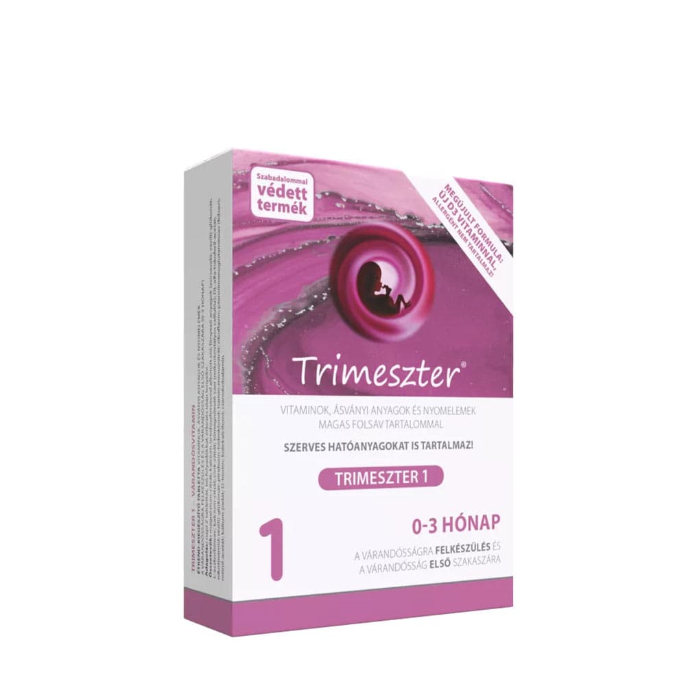 Vitaking - Trimester 1 Multivitamin - 60 tabletter – Vitaking förpackning