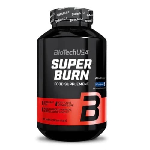 BioTechUSA Super Burn 120 comprimés – BioTechUSA emballage