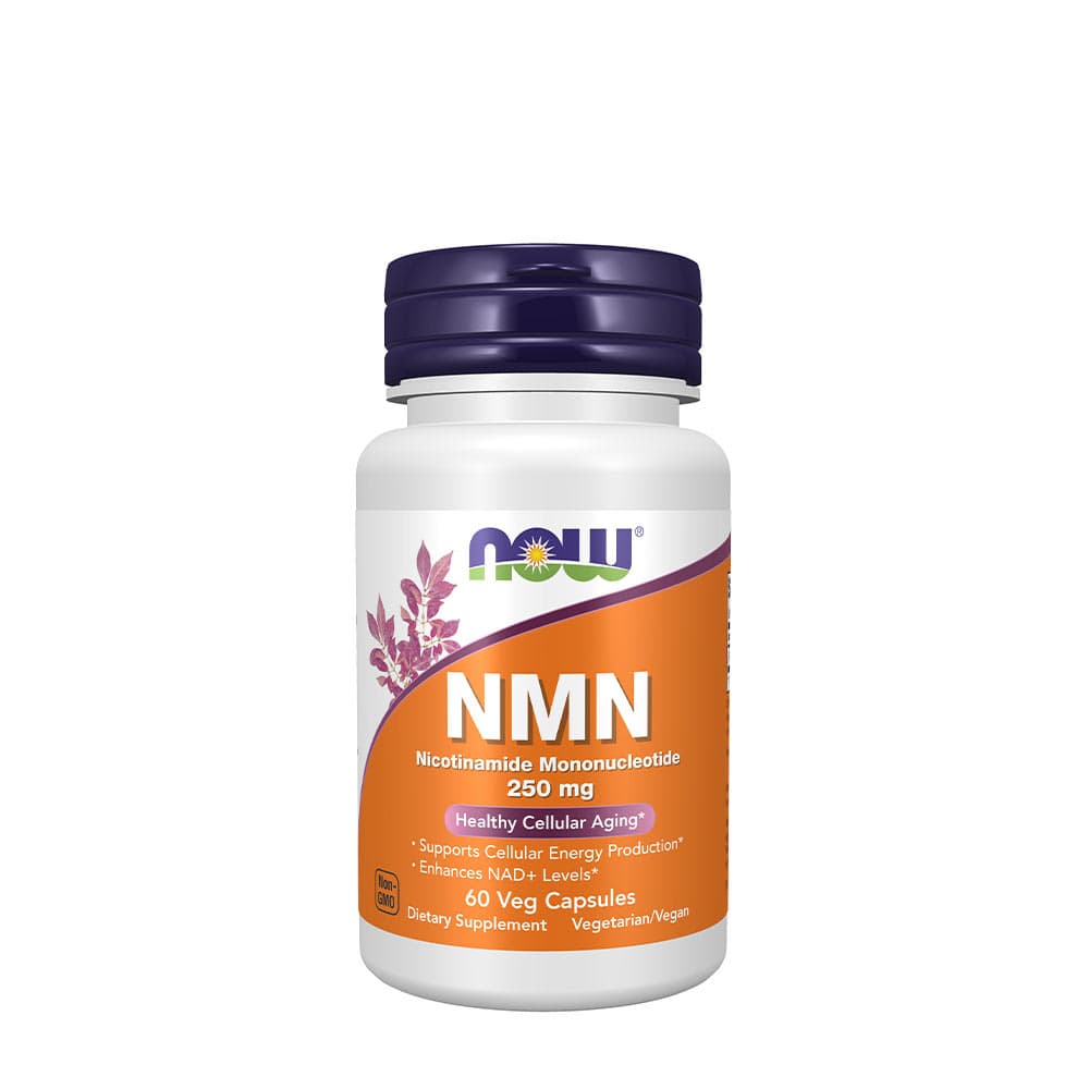 NOW Foods - NMN 250 mg - 60 Veg Capsules