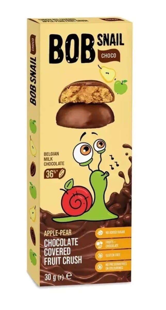 B.O.B SNAIL - Chocolate Covered Fruit Crush – B.O.B SNAIL packaging