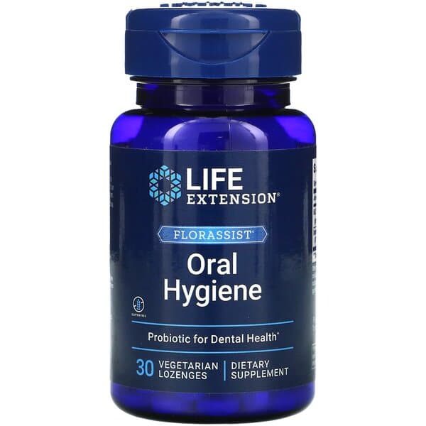 Life Extension - Florassist Oral Hygiene - 30 comprimés – Life Extension emballage