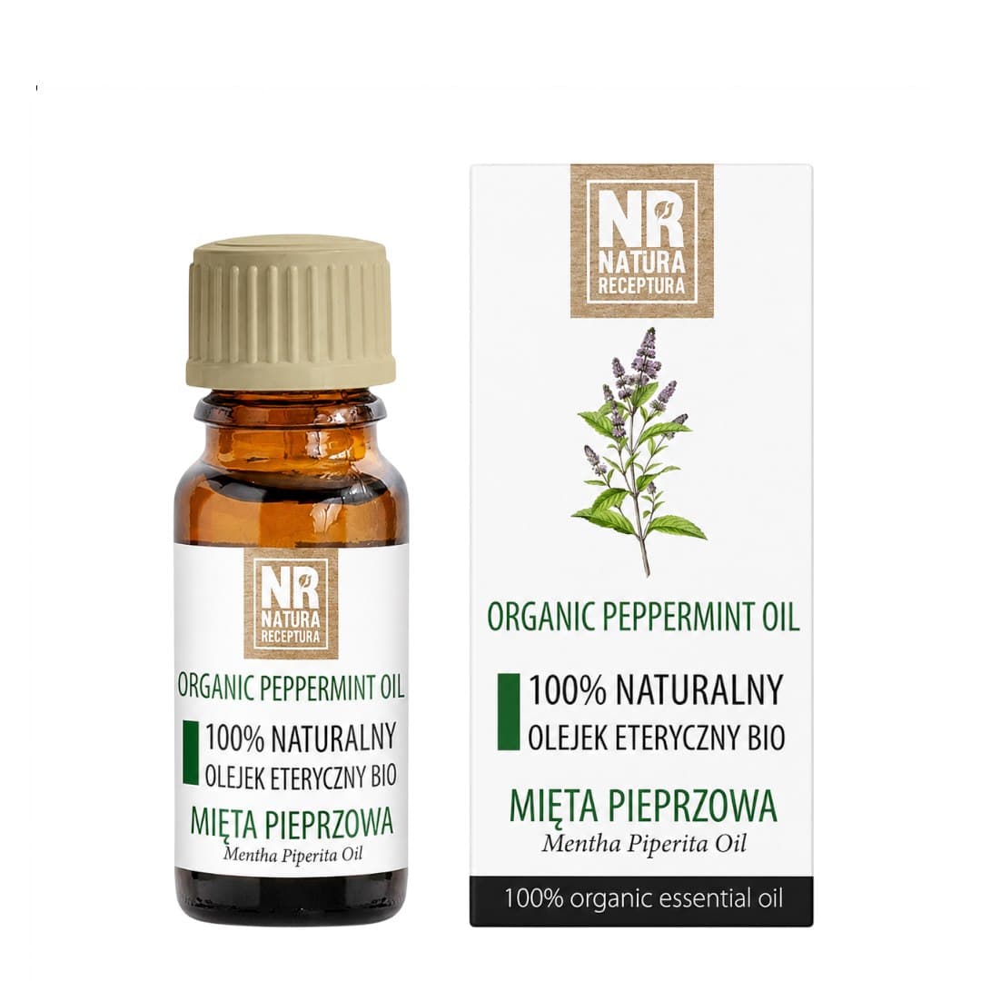 Natura Receptura - Organic Natural Peppermint Essential Oil 10ml – Natura Receptura packaging