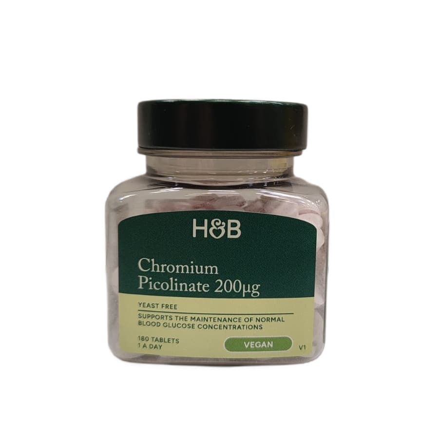Holland & Barrett - Chromium Picolinate – Holland & Barrett packaging
