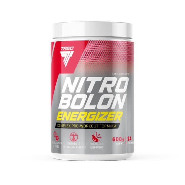 Trec Nitrobolon Energizer Tropical 600g proszek – Trec opakowanie