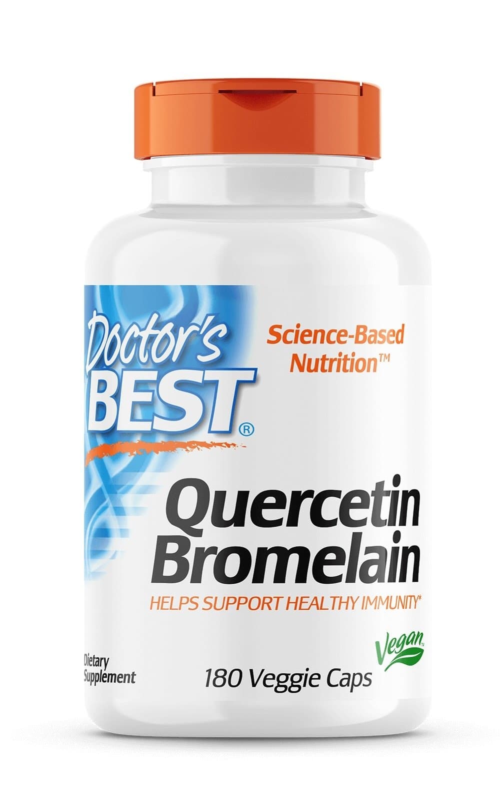 Doctor's Best - Quercetin Bromelain - 180 vegetariska kapslar