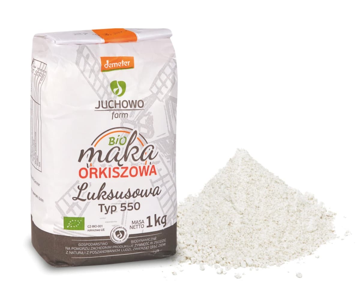 Juchowo - Organic Spelt Flour - 1 kg – Juchowo förpackning