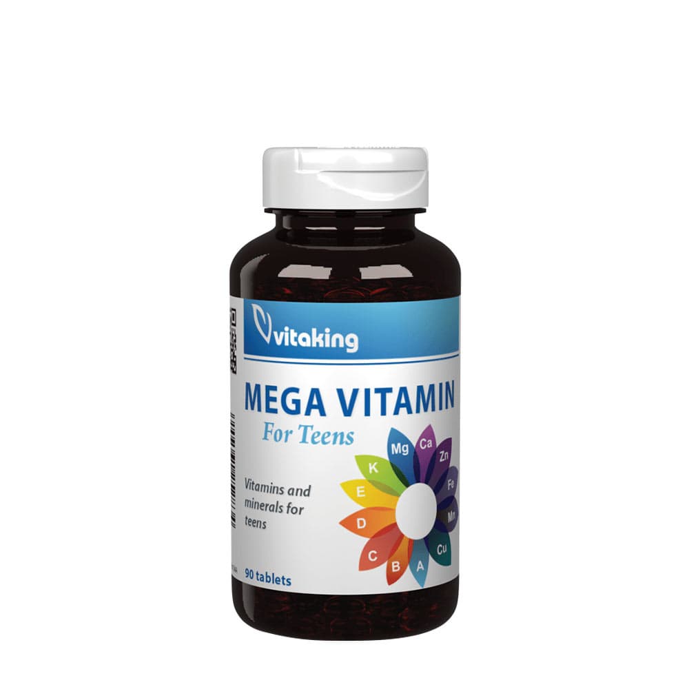 Vitaking - Mega Vitamin For Teens - 90 tabletter