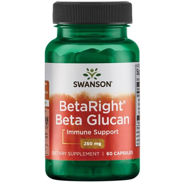 Swanson Beta Right 250mg 60 cápsulas – Swanson empaque