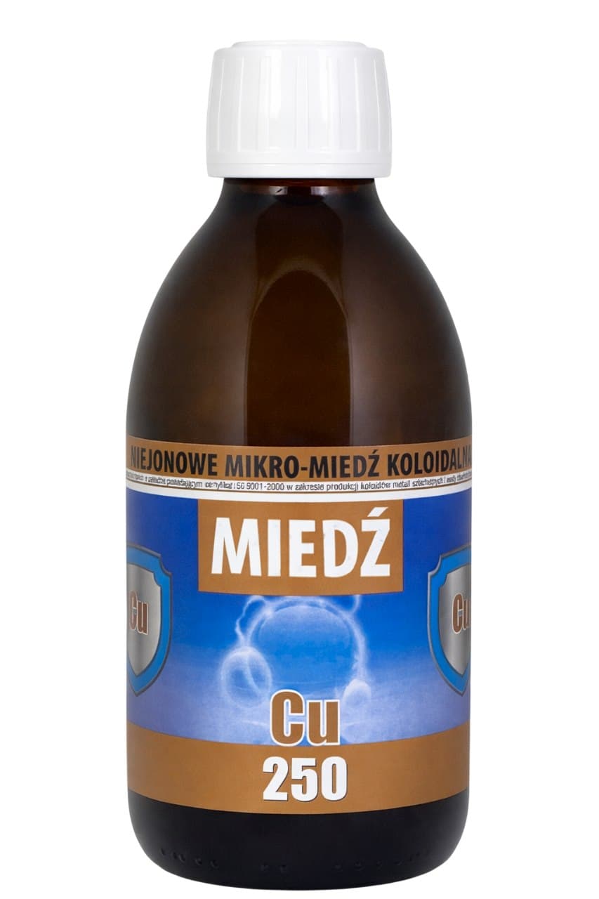 Miedź - Colloidal Micro-Copper - 300ml – Miedź förpackning