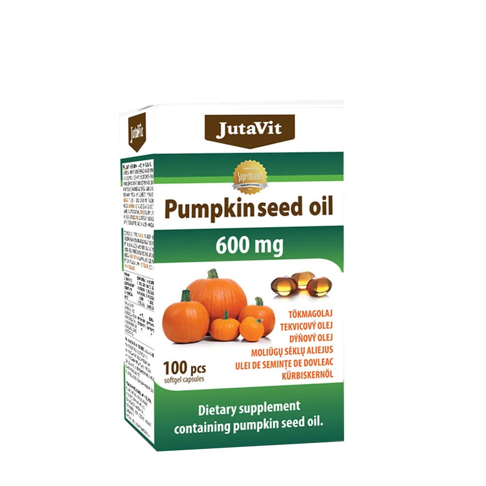 Jutavit - Pumpkin Seed Oil - 100 Pcs Sgels Caps