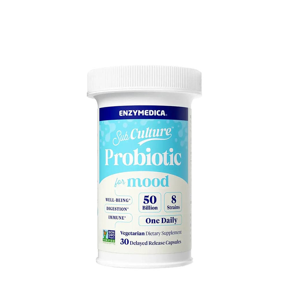 Enzymedica SubCulture™ Probiotic for Mood - 30 capsules – Enzymedica verpakking