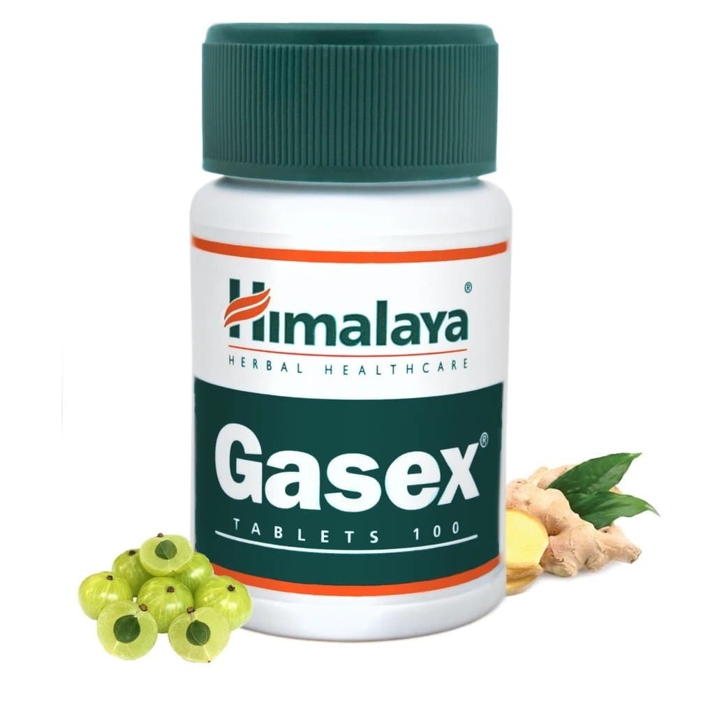 Himalaya Herbals Gasex 100 comprimidos