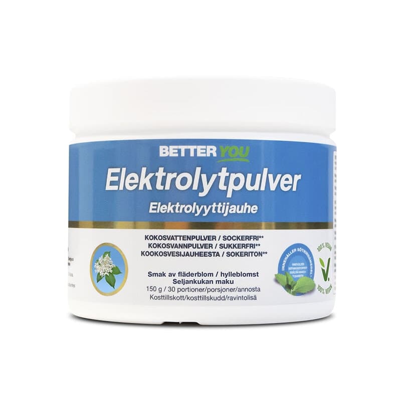 Eletrólitos Sabugueiro 150g | Better You – Better You embalagem