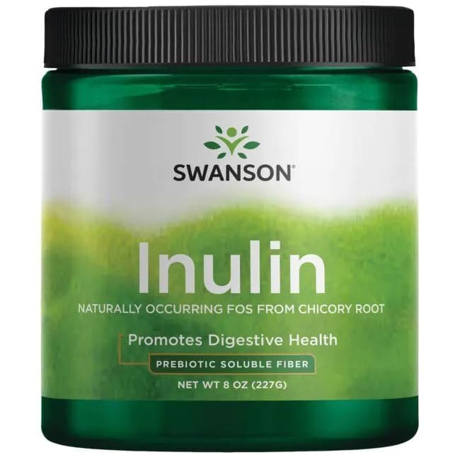 Swanson Inulin 227g Pulver – Swanson förpackning