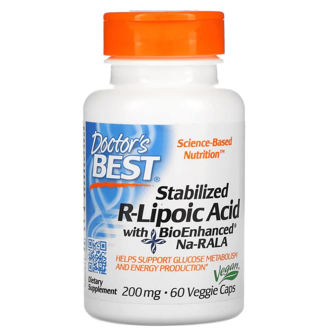 Doctor'S Best - Stabilized R-Lipoic Acid With NA-Rala – Doctor's Best packaging