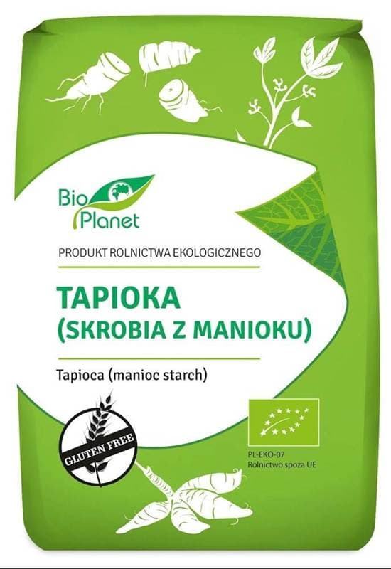 Bio Planet - Tapioca (Manioc Starch) - 800g – Bio Planet förpackning