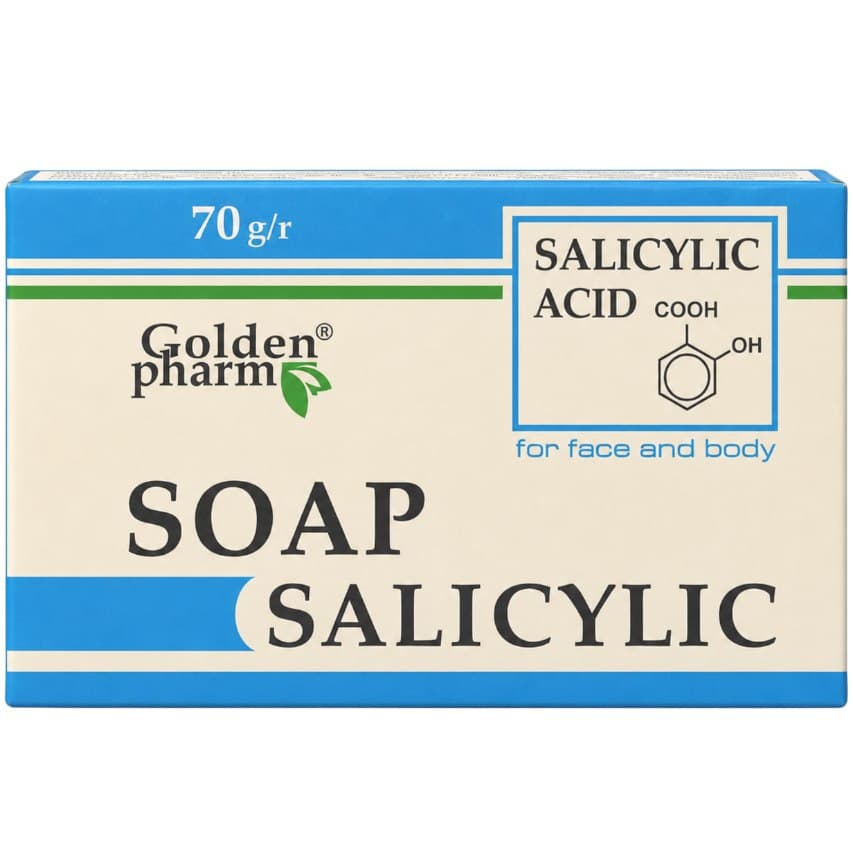 Golden Pharm - Goldenpharm - Salicylic Soap Bar 70g