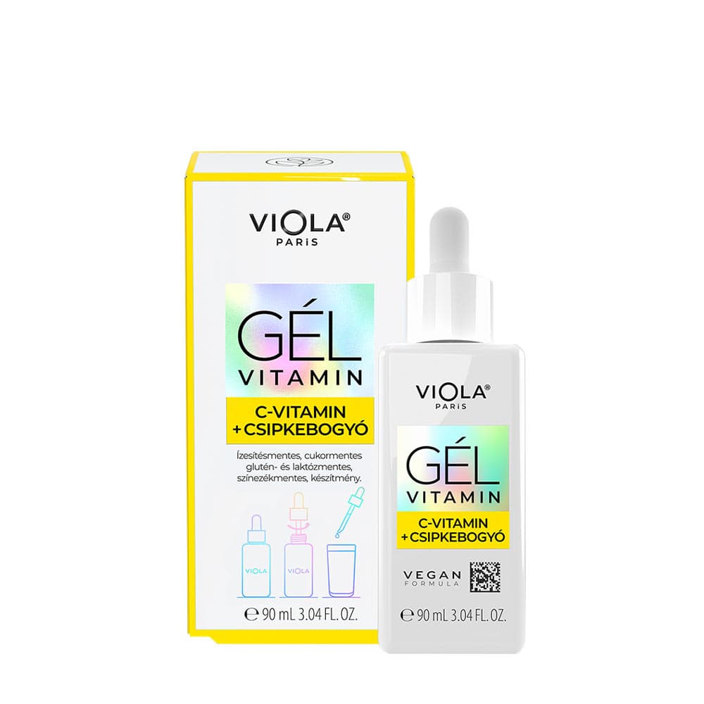 Viola Paris Vitamin C + Rosehip Extract Gel 90ml – Viola Paris packaging