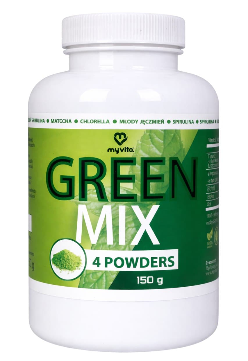 Myvita - Green Mix 4 Powders - 150g