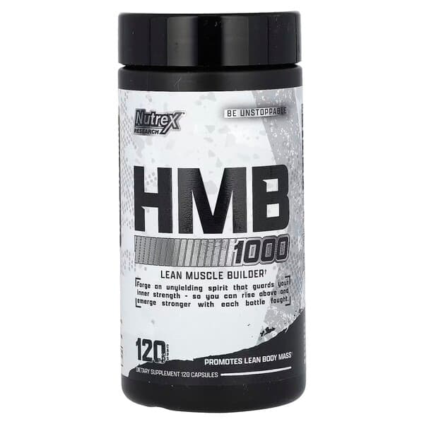 Nutrex Research - HMB 1000 - 120 kapslar – Nutrex förpackning
